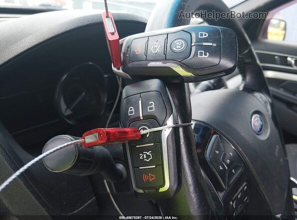 1FM5K7D8XGGC12071 2016 FORD EXPLORER Черный Вид панели приборов