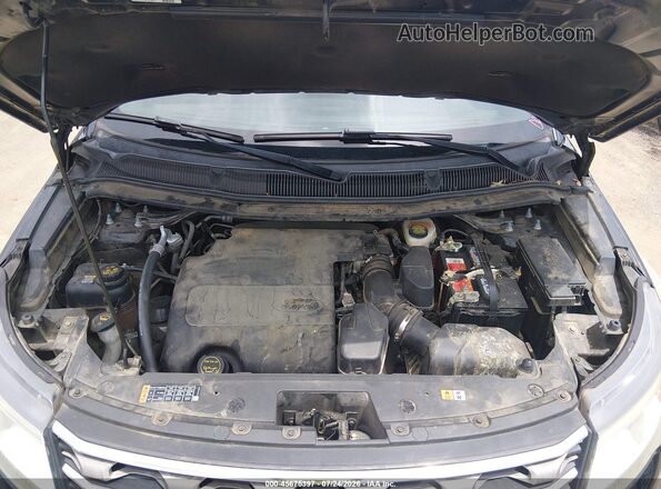 1FM5K7D8XGGC12071 2016 FORD EXPLORER Черный Вид сзади