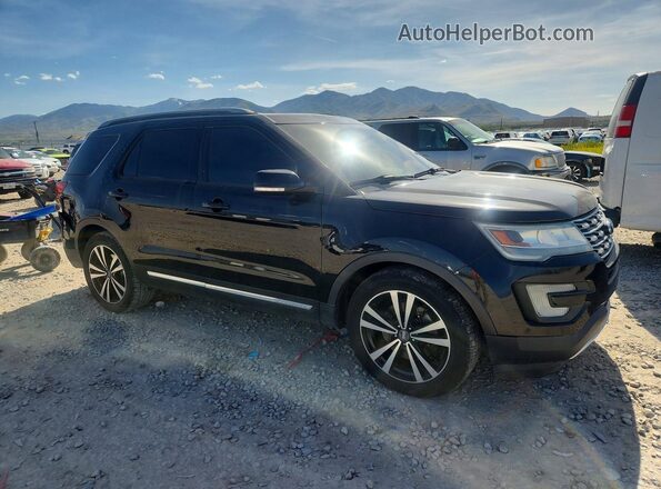1FM5K7D8XGGD00280 2016 FORD EXPLORER Black Delantero derecho