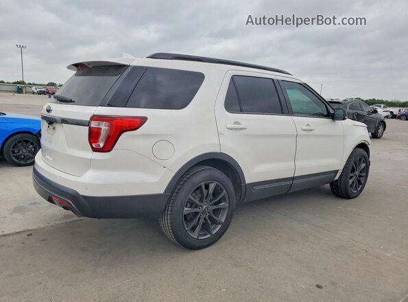1FM5K7D8XHGA15841 2017 FORD EXPLORER White Tył prawy