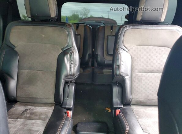 1FM5K7D8XHGA15841 2017 FORD EXPLORER White Widok tylnych siedzeń