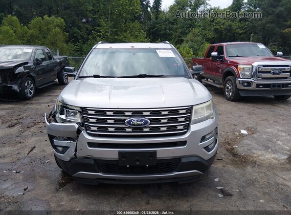 1FM5K7D8XHGC20253 2017 FORD EXPLORER Silver Սարքավորումների վահանակի տեսք