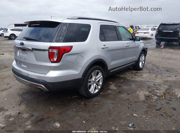 1FM5K7D8XHGC20253 2017 FORD EXPLORER Silver Հետևի աջ