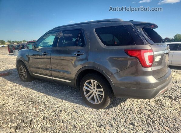 1FM5K7D8XHGC55696 2017 FORD EXPLORER Charcoal Задня ліва чверть
