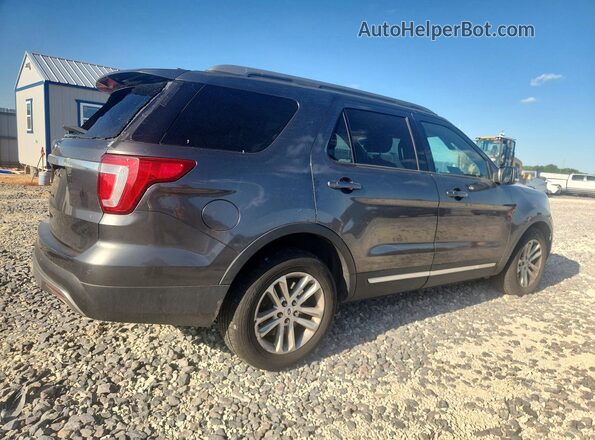 1FM5K7D8XHGC55696 2017 FORD EXPLORER Charcoal Задня права чверть