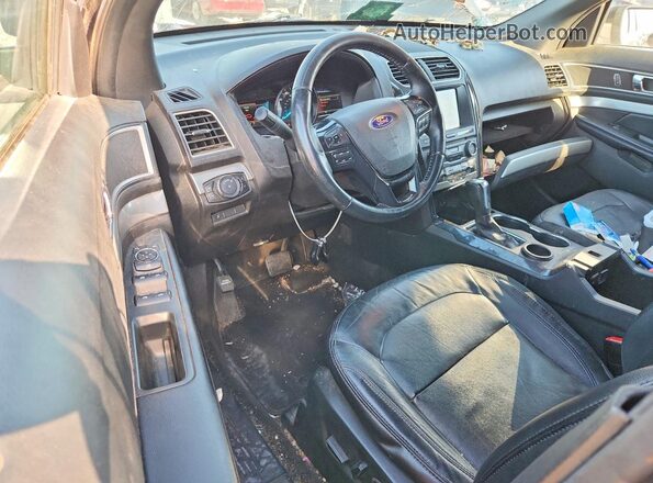 1FM5K7D8XHGC55696 2017 FORD EXPLORER Charcoal Вид панелі приладів
