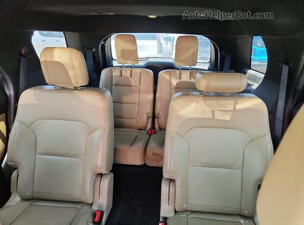 1FM5K7D8XHGE37219 2017 FORD EXPLORER Темно-бордовый Вид задних сидений