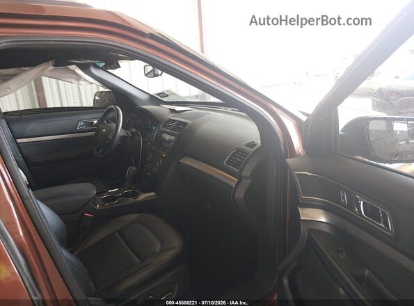 1FM5K7D8XJGA55083 2018 FORD EXPLORER Brown Սալոնի դիմացի տեսք