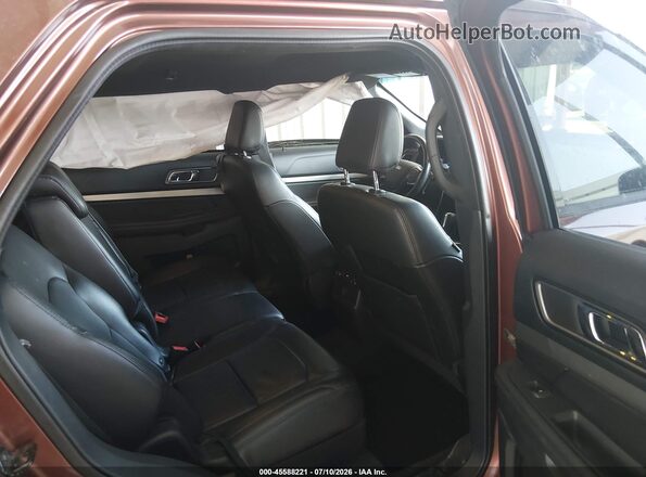 1FM5K7D8XJGA55083 2018 FORD EXPLORER Brown VIN կոդի պիտակի տեսք