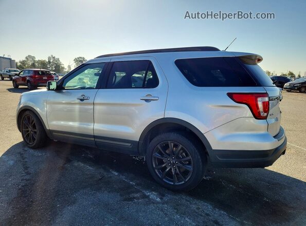 1FM5K7D8XJGA55925 2018 FORD EXPLORER Silver Задня ліва чверть