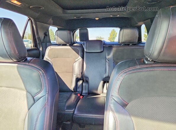 1FM5K7D8XJGA55925 2018 FORD EXPLORER Silver Вид задніх сидінь