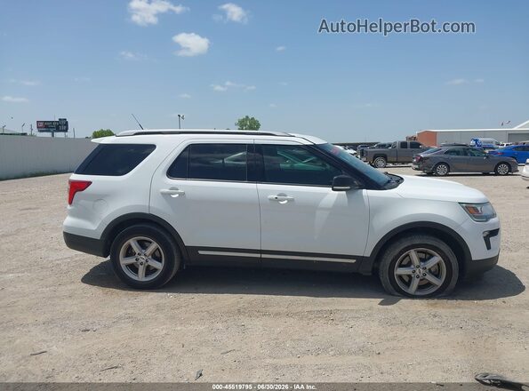 1FM5K7D8XKGA40374 2019 FORD EXPLORER White უკანა სალონის ხედი