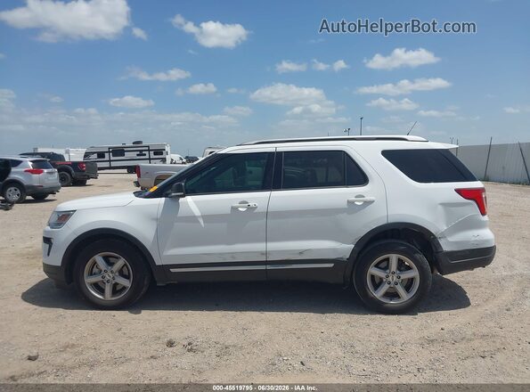 1FM5K7D8XKGA40374 2019 FORD EXPLORER White სალონის 360-გრადუსიანი ხედი