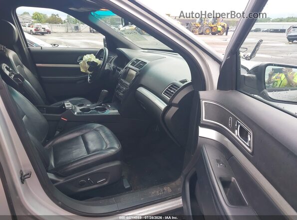 1FM5K7DH0GGD00255 2016 FORD EXPLORER Silver Вид салону спереду
