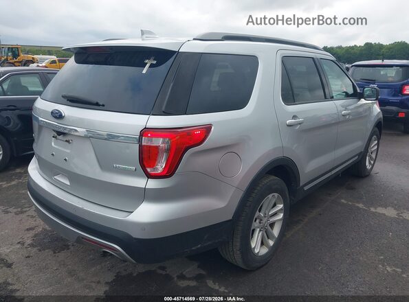 1FM5K7DH0GGD00255 2016 FORD EXPLORER Silver Задня права чверть