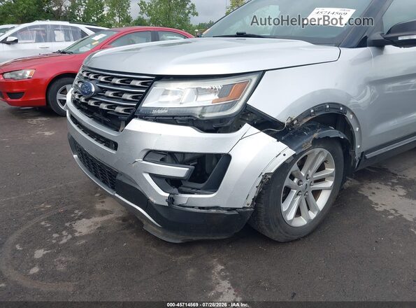 1FM5K7DH0GGD00255 2016 FORD EXPLORER Silver Вид спереду
