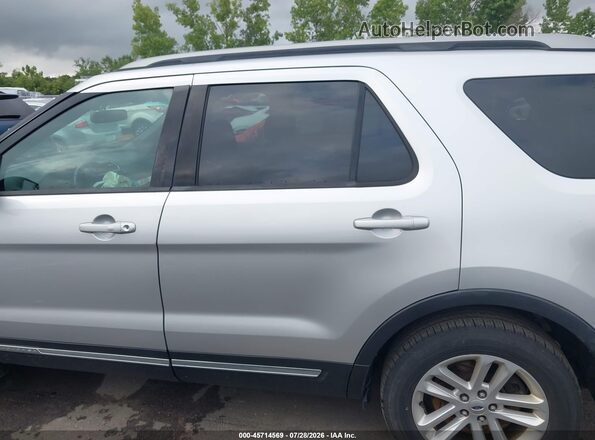 1FM5K7DH0GGD00255 2016 FORD EXPLORER Silver Панорамний вид салону 360°