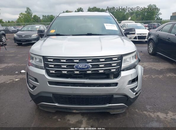 1FM5K7DH0GGD00255 2016 FORD EXPLORER Silver Вид щитка приладів