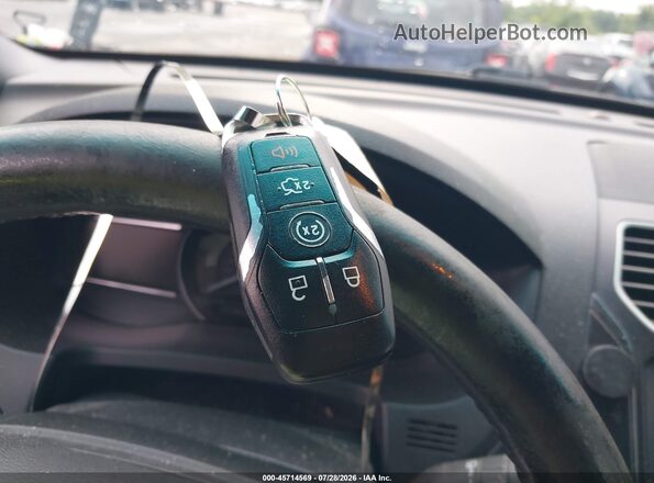 1FM5K7DH0GGD00255 2016 FORD EXPLORER Silver Вид панелі приладів