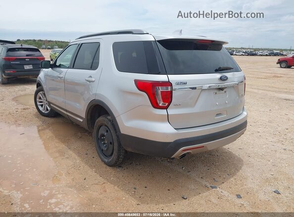 1FM5K7DH0HGA61050 2017 FORD EXPLORER Silver Հետևի ձախ