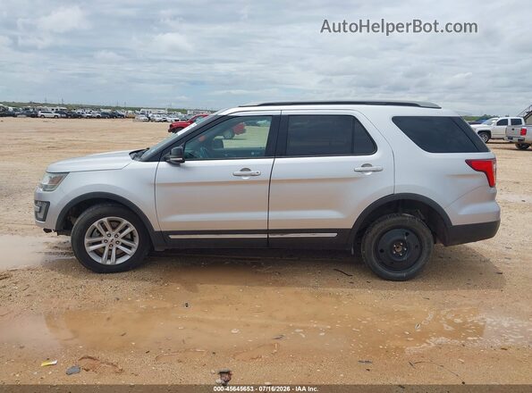1FM5K7DH0HGA61050 2017 FORD EXPLORER Silver Սալոնի 360 աստիճան տեսք