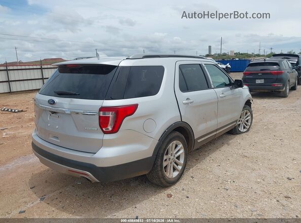 1FM5K7DH0HGA61050 2017 FORD EXPLORER Silver Հետևի աջ