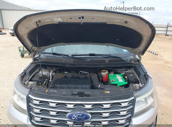 1FM5K7DH0HGA61050 2017 FORD EXPLORER Silver Հետևի տեսք