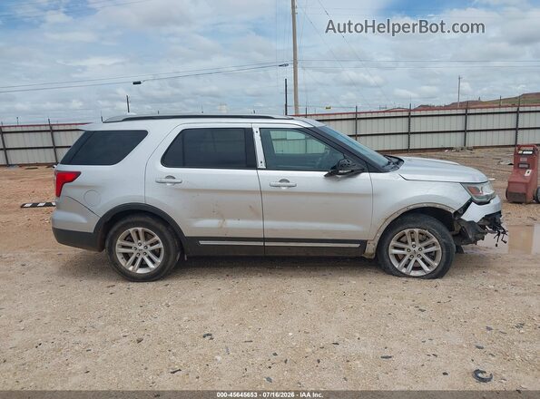 1FM5K7DH0HGA61050 2017 FORD EXPLORER Silver Սալոնի հետևի տեսք