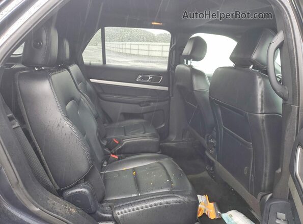 1FM5K7DH1HGA45813 2017 FORD EXPLORER Gray Vista interior trasera