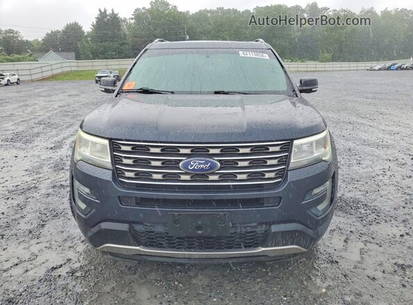 1FM5K7DH1HGA45813 2017 FORD EXPLORER Gray Vista frontal