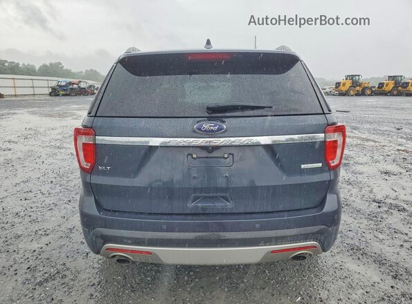 1FM5K7DH1HGA45813 2017 FORD EXPLORER Gray Vista trasera