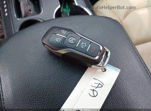 1FM5K7DH2GGC38972 2016 FORD EXPLORER Red Вид панелі приладів