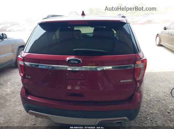 1FM5K7DH2GGC38972 2016 FORD EXPLORER Red 