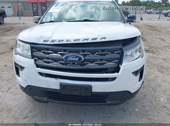 1FM5K7DH2JGC24349 2018 FORD EXPLORER White Widok z przodu
