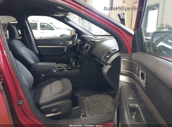 1FM5K7DH2KGA22144 2019 FORD EXPLORER Red Սալոնի դիմացի տեսք