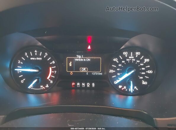 1FM5K7DH2KGA22144 2019 FORD EXPLORER Red Հետևի նստատեղերի տեսք