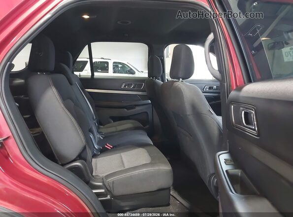 1FM5K7DH2KGA22144 2019 FORD EXPLORER Red VIN կոդի պիտակի տեսք