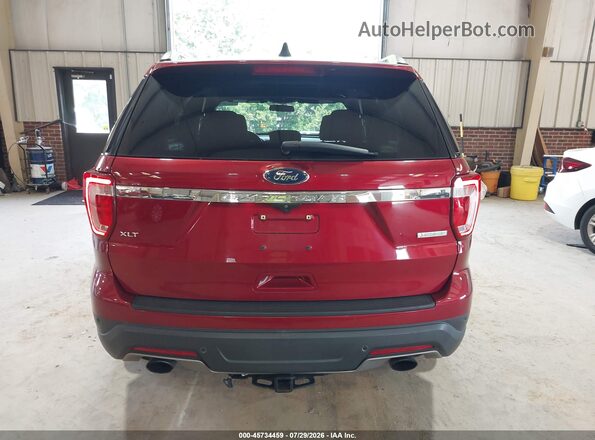 1FM5K7DH2KGA22144 2019 FORD EXPLORER Red 