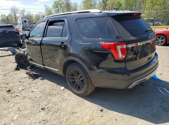 1FM5K7DH3GGD10603 2016 FORD EXPLORER Черный Задняя левая четверть
