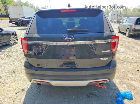 1FM5K7DH3GGD10603 2016 FORD EXPLORER Черный Вид сзади