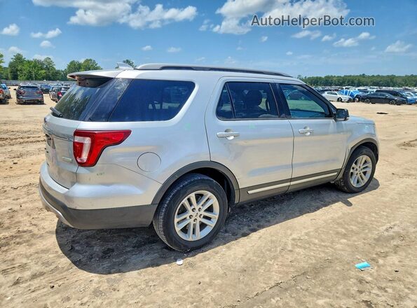 1FM5K7DH3HGC91827 2017 FORD EXPLORER Silver Задня права чверть