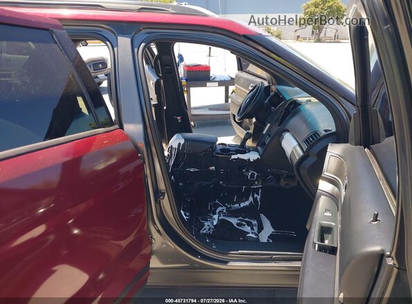 1FM5K7DH3KGA41625 2019 FORD EXPLORER Red Widok wnętrza z przodu