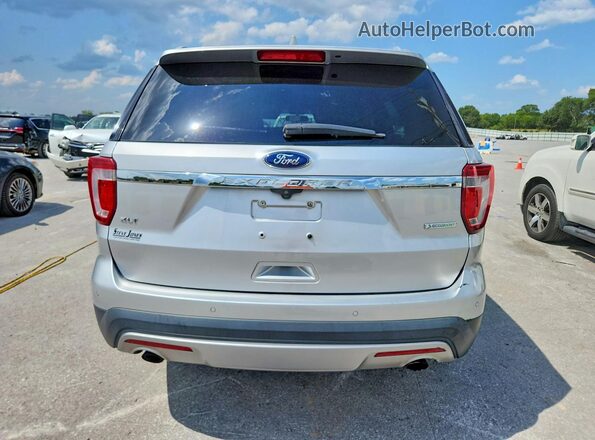 1FM5K7DH4HGD78071 2017 FORD EXPLORER Silver Հետևի տեսք