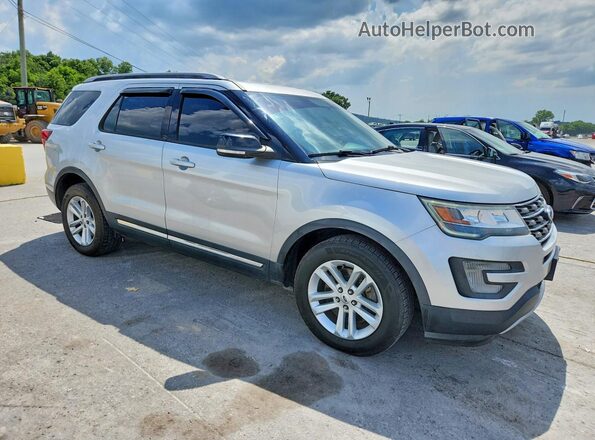 1FM5K7DH4HGD78071 2017 FORD EXPLORER Silver Առջևի աջ