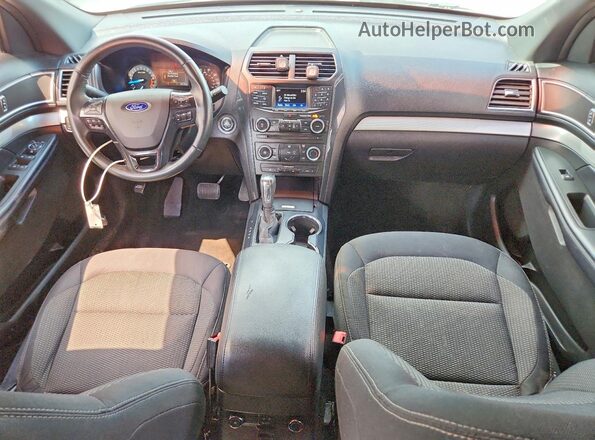1FM5K7DH4HGD78071 2017 FORD EXPLORER Silver Առջևի վահանակի տեսք