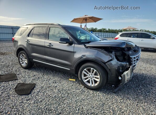 1FM5K7DH5GGA07211 2016 FORD EXPLORER Gray Front right
