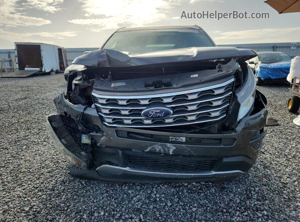 1FM5K7DH5GGA07211 2016 FORD EXPLORER Gray Front view