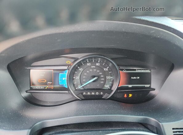 1FM5K7DH5GGA07211 2016 FORD EXPLORER Gray Instrument cluster view