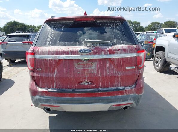 1FM5K7DH5GGC85574 2016 FORD EXPLORER Красный 