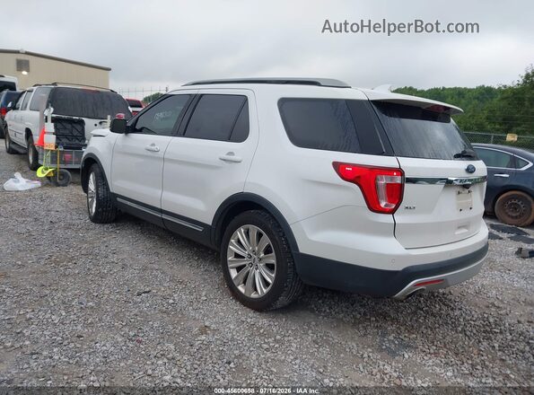 1FM5K7DH5HGA07811 2017 FORD EXPLORER Белый Задняя левая четверть
